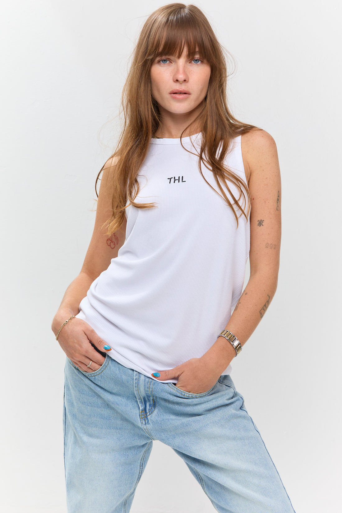 Ribbed Cotton Men's Tank Top